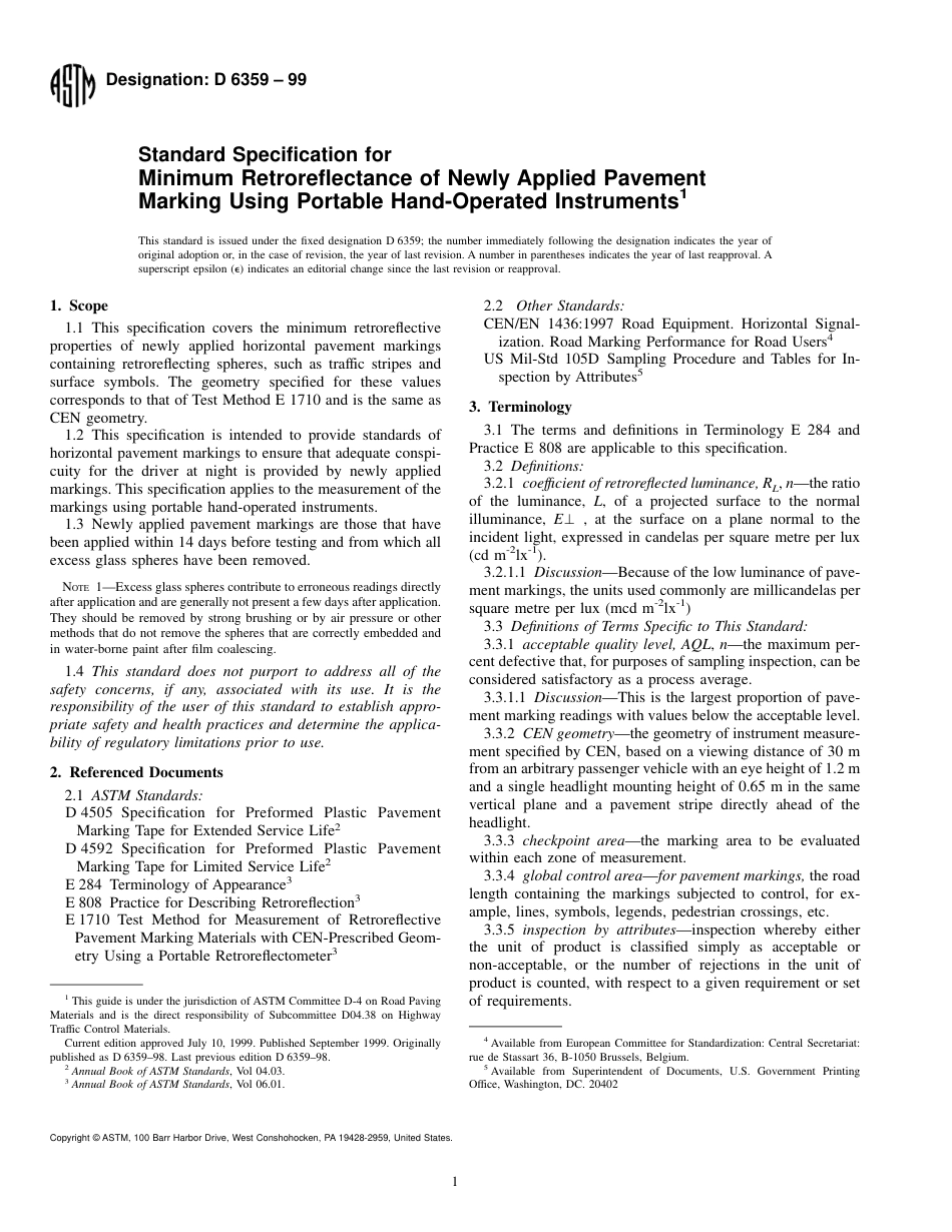 ASTM D6359 - 99.pdf_第1页