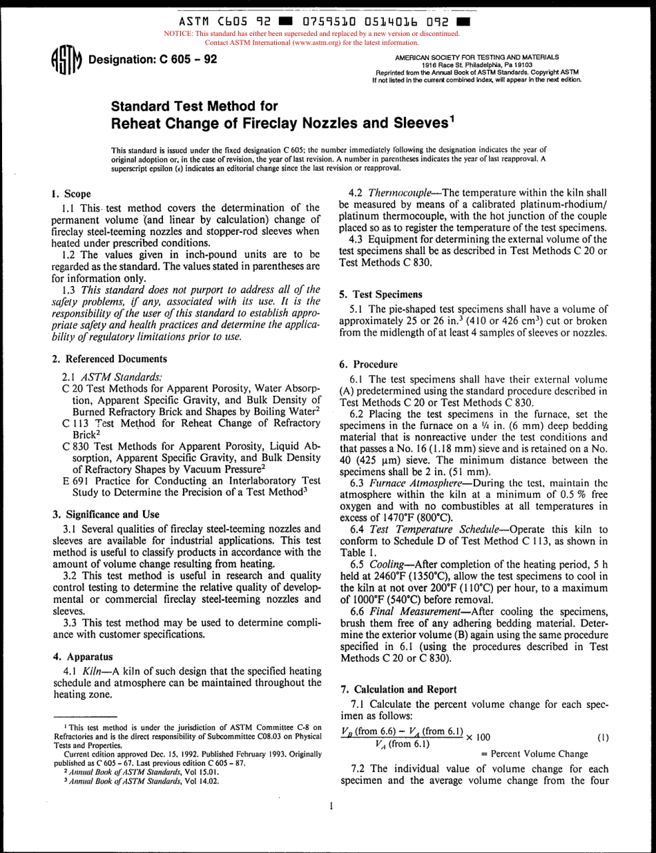ASTM C605 - 92 scan.pdf_第1页
