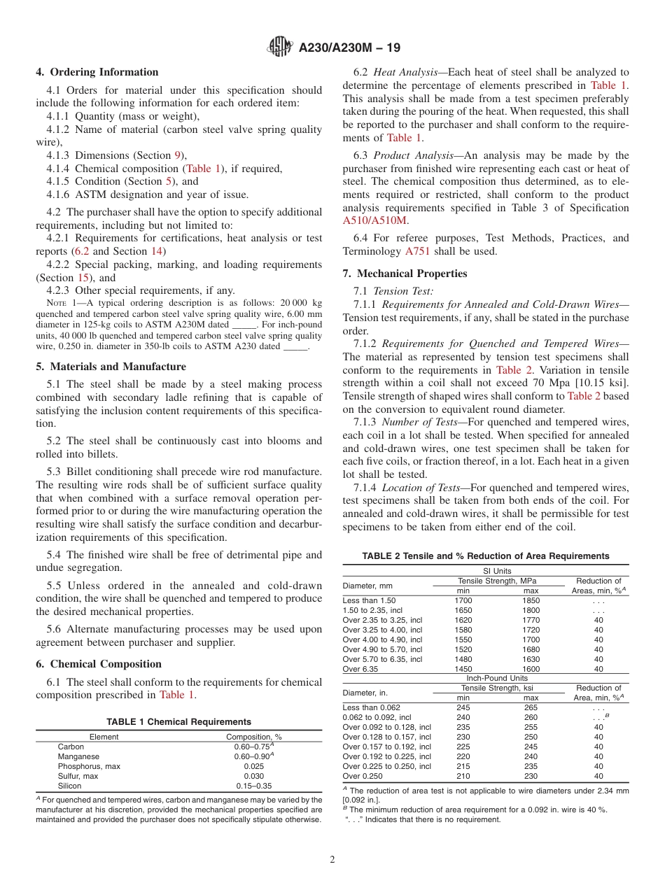 ASTM A230 - A 230M - 19.pdf_第2页
