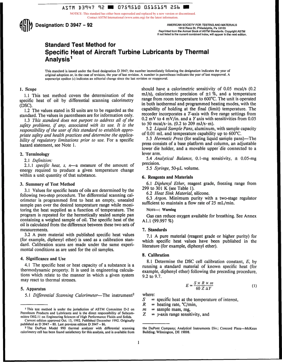 ASTM D3947 - 92 scan.pdf_第1页