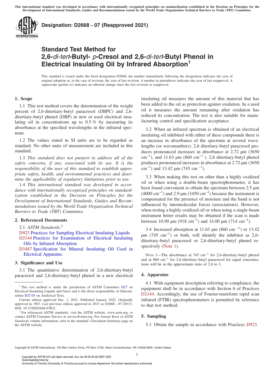 ASTM D2668 - 07 (2021).pdf_第1页