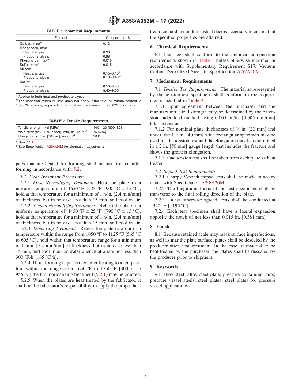 ASTM A353 - A 353M - 17 (2022).pdf_第2页