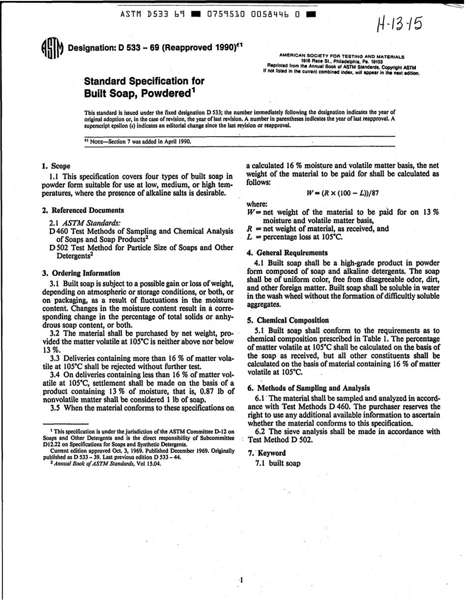 ASTM D533 - 69 (1990)e1 scan.pdf_第1页