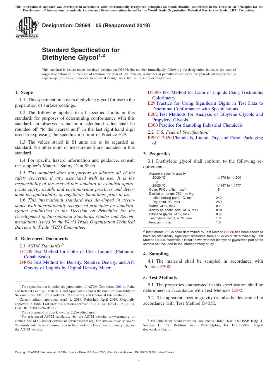 ASTM D2694 - 05 (2019).pdf_第1页