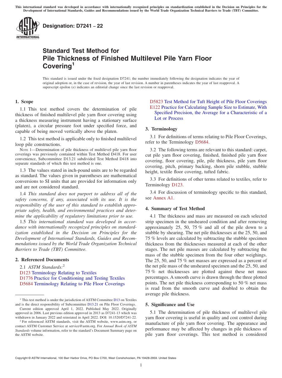 ASTM D7241 - 22.pdf_第1页