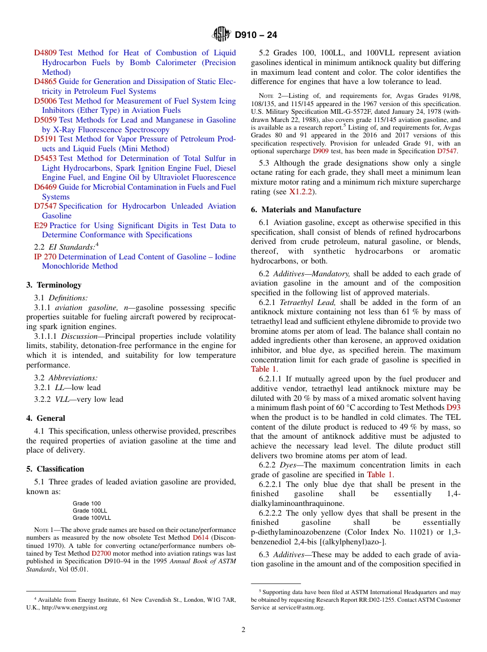 ASTM D910 - 24.pdf_第2页