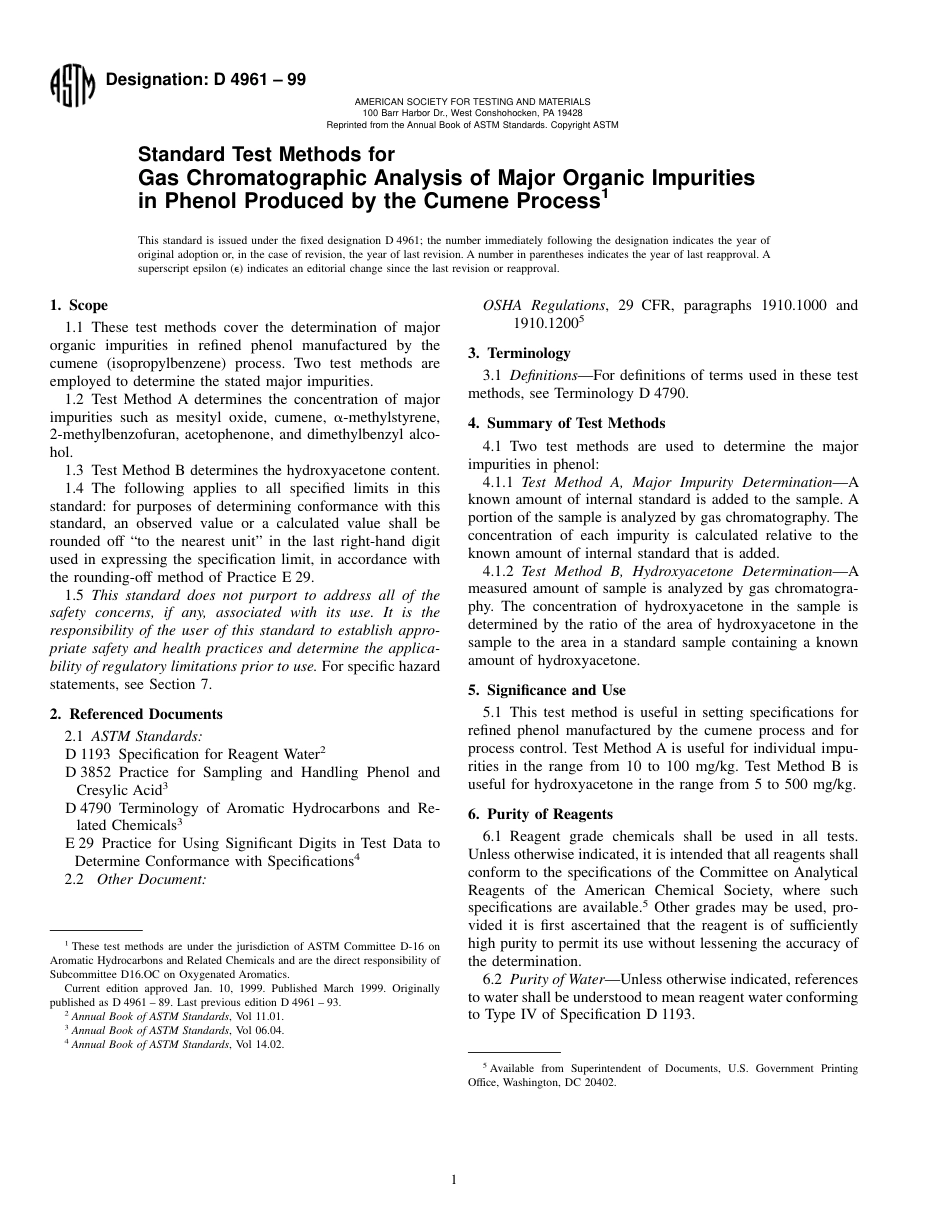 ASTM D4961 - 99.pdf_第1页