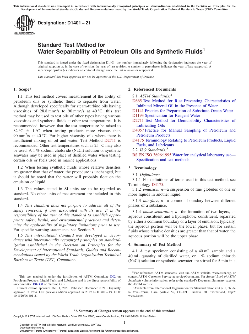 ASTM D1401 - 21.pdf_第1页