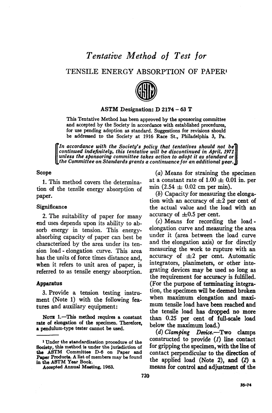 ASTM D2174 - 63T scan.pdf_第1页