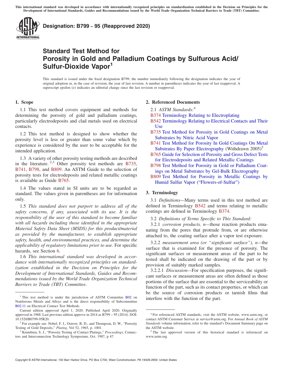 ASTM B799 - 95 (2020).pdf_第1页