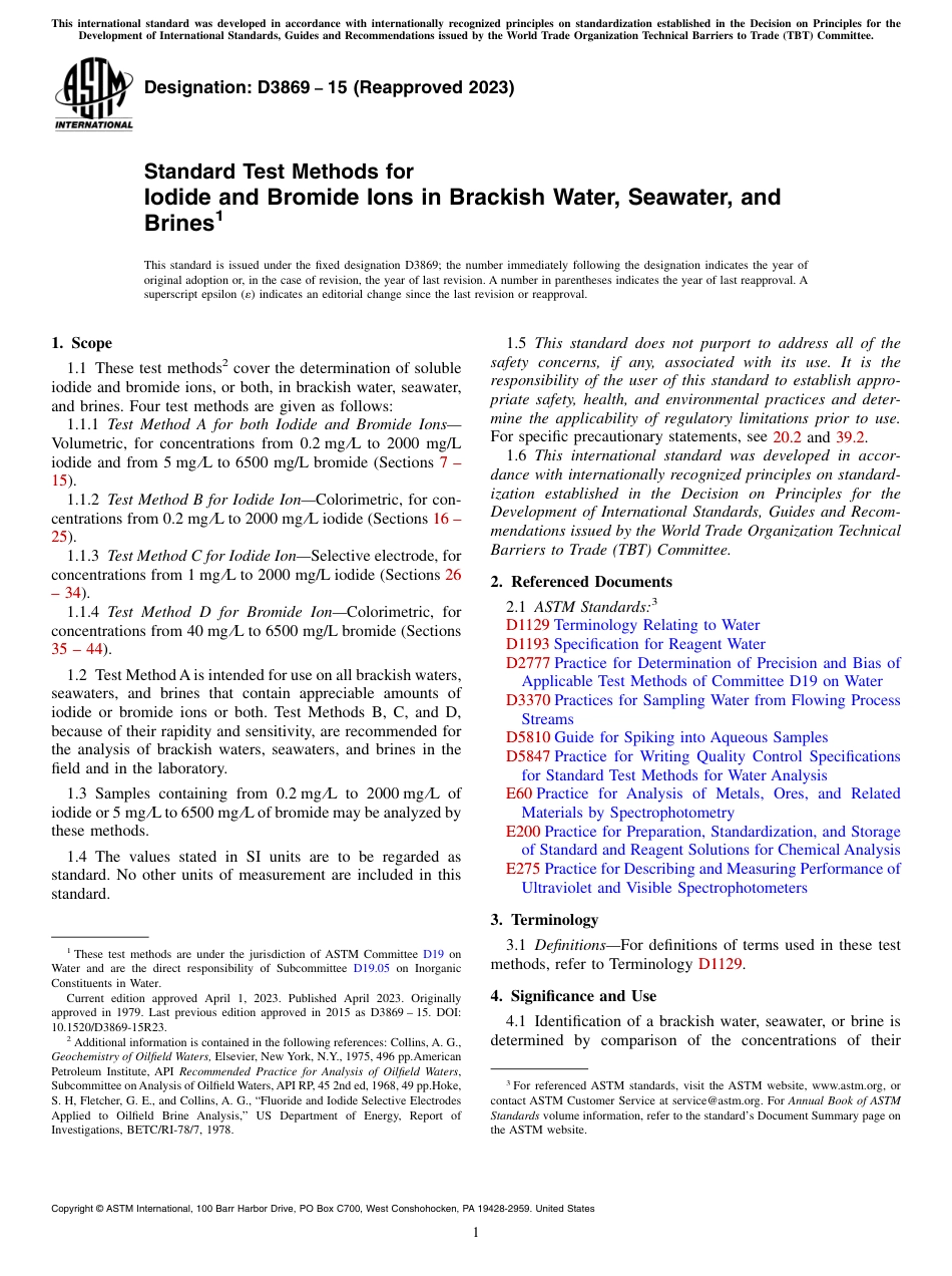 ASTM D3869 - 15 (2023).pdf_第1页