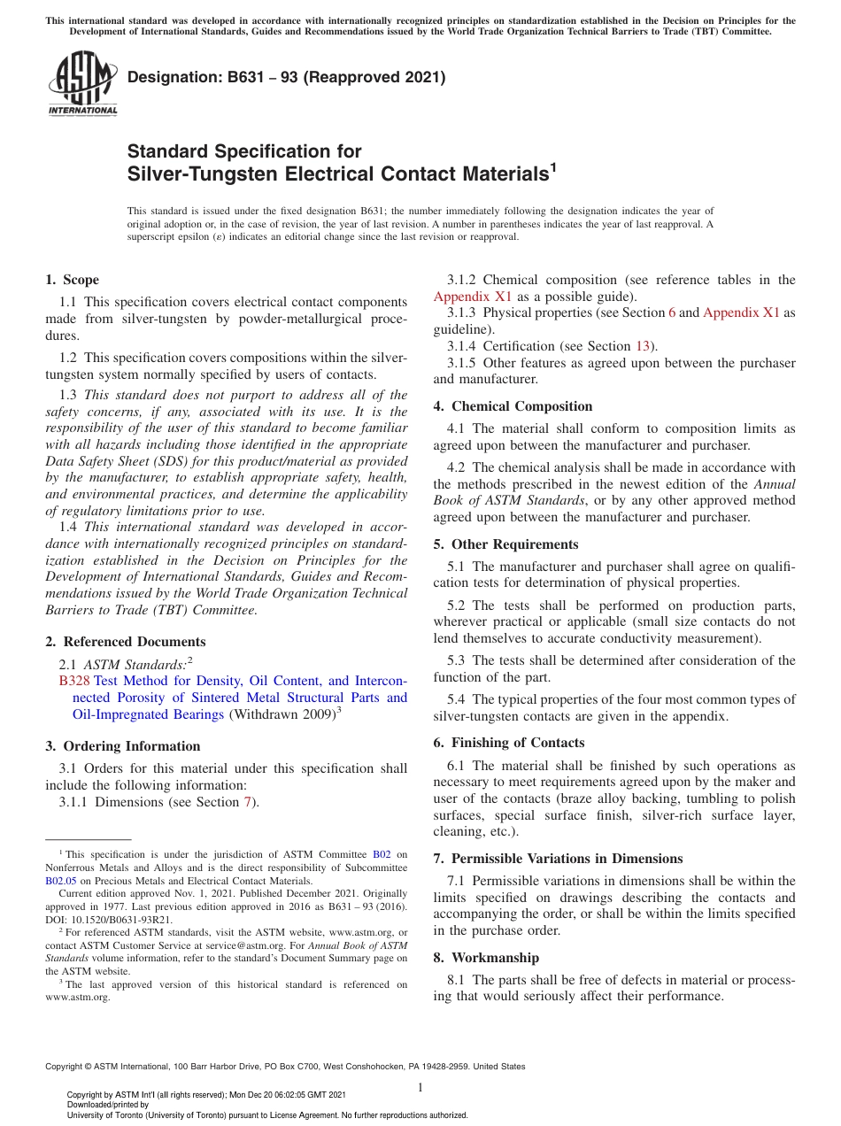 ASTM B631 - 93 (2021).pdf_第1页