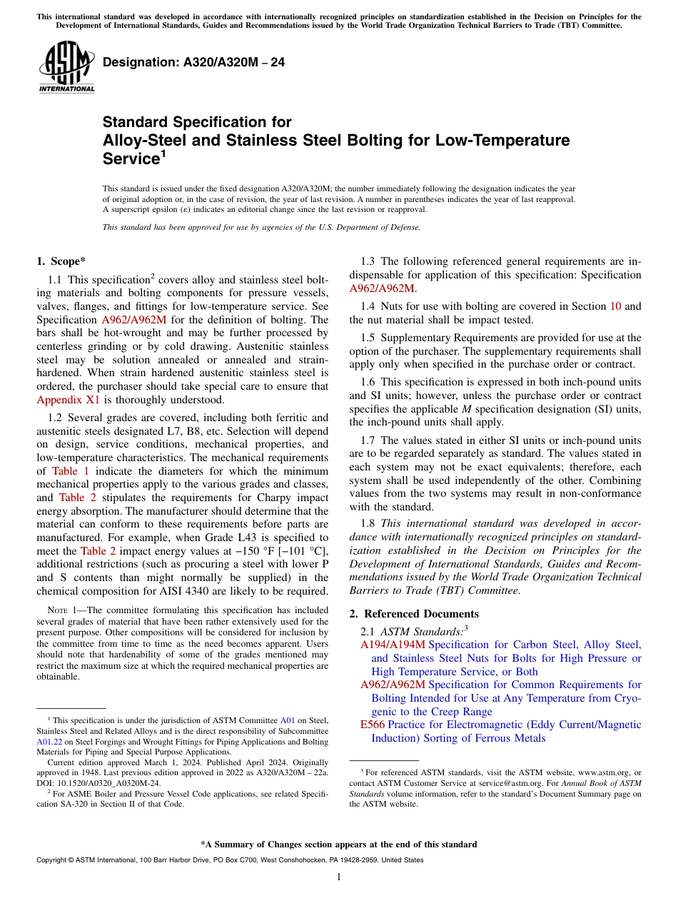 ASTM A320 - A 320M - 24.pdf_第1页