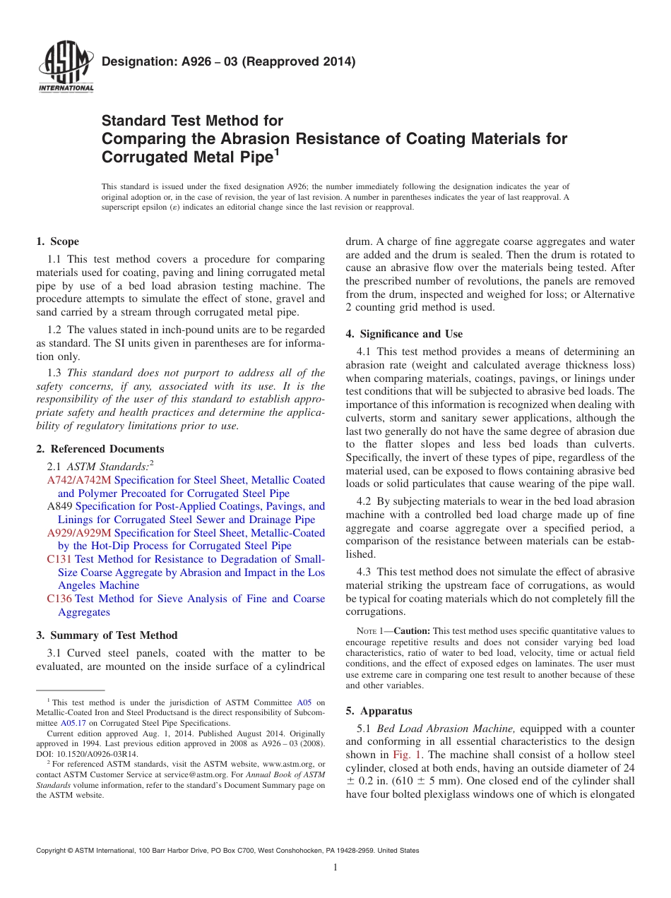 ASTM A926 - 03 (2014).pdf_第1页