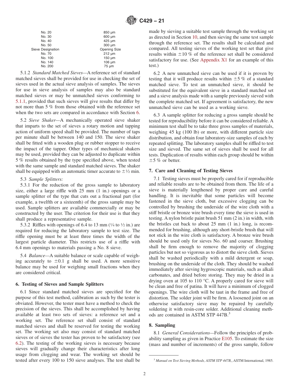 ASTM C429 - 21.pdf_第2页