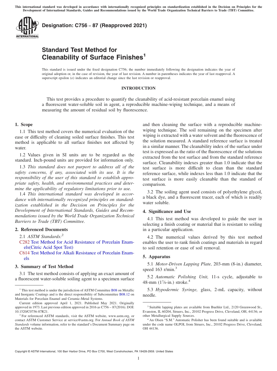 ASTM C756 - 87 (2021).pdf_第1页