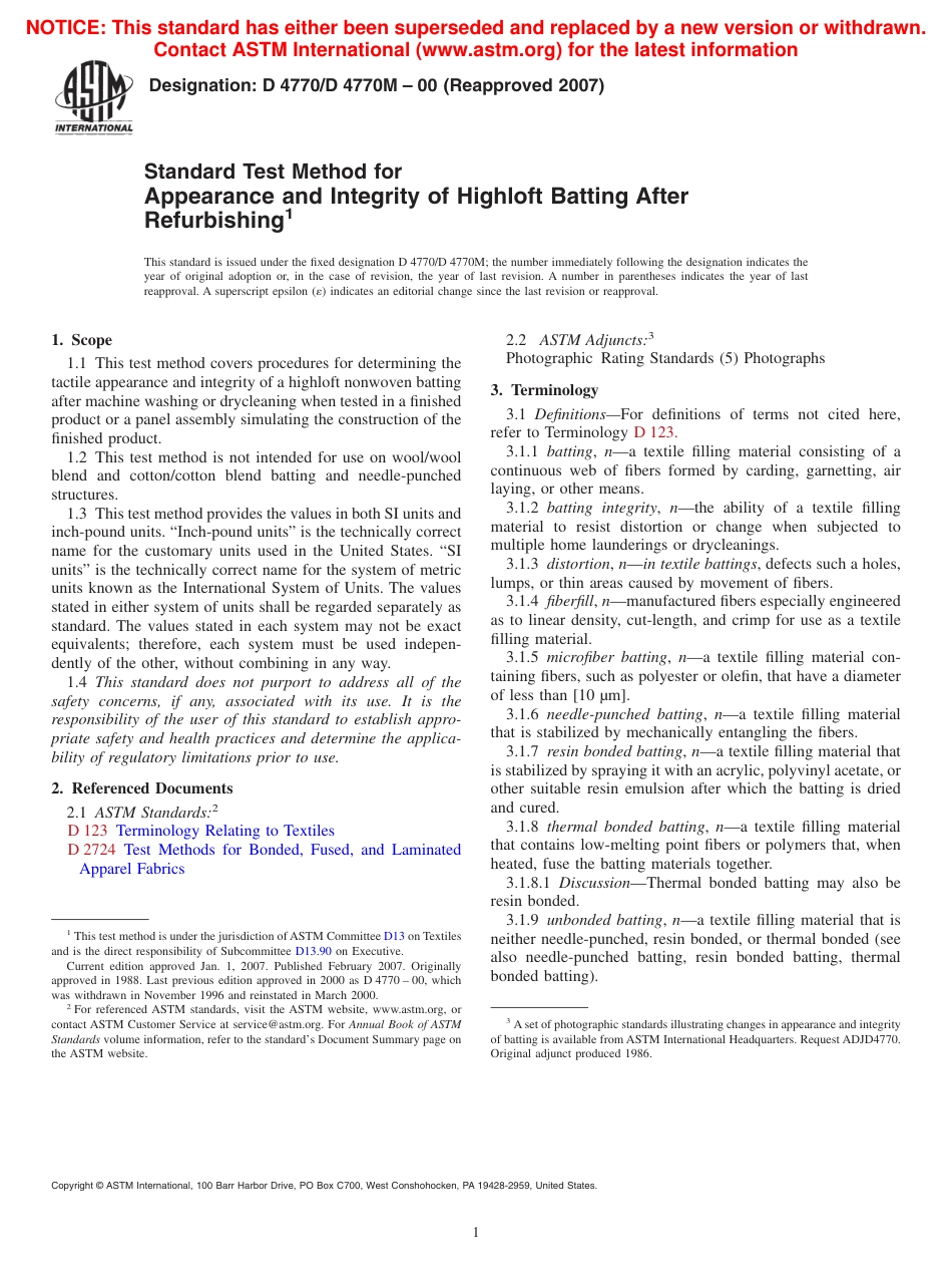 ASTM D4770 - D 4770M - 00 (2007).pdf_第1页