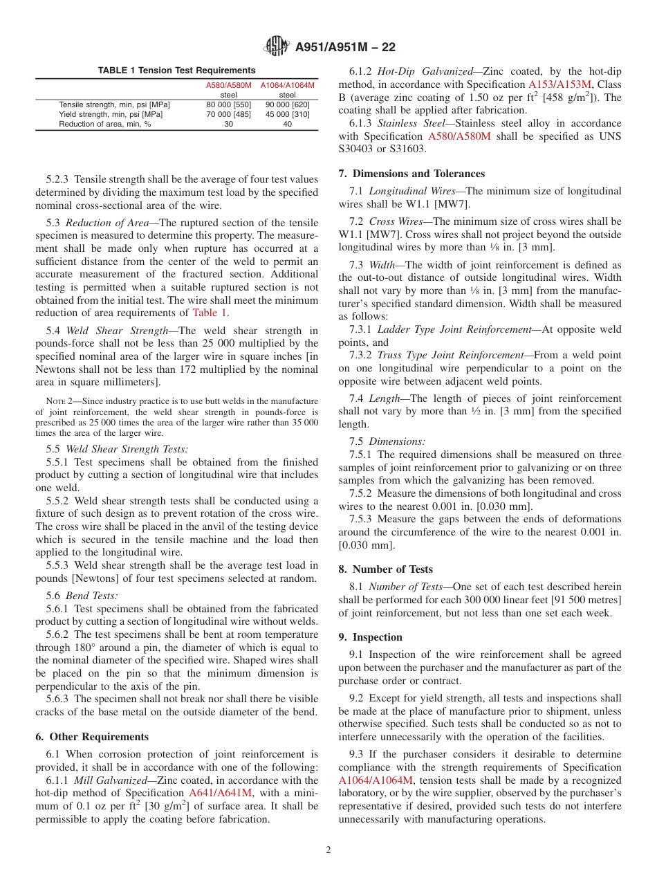 ASTM A951 - A 951M - 22.pdf_第2页