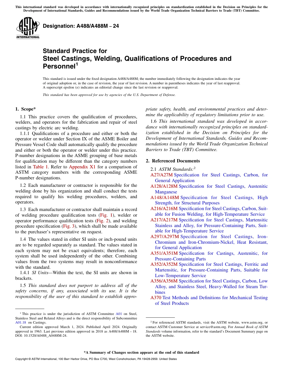 ASTM A488 - A 488M - 24.pdf_第1页