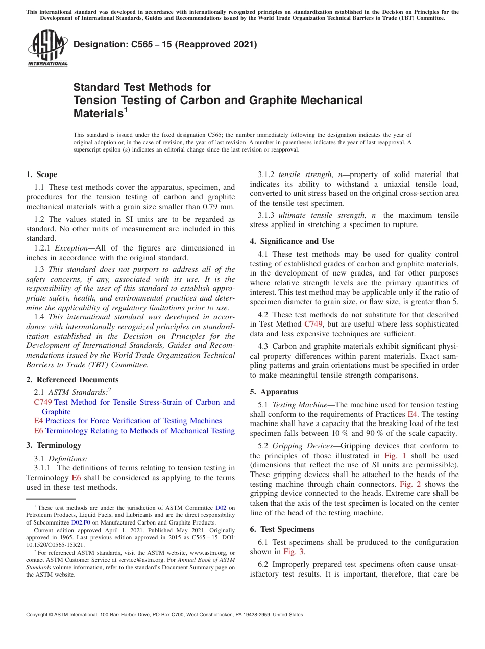 ASTM C565 - 15 (2021).pdf_第1页