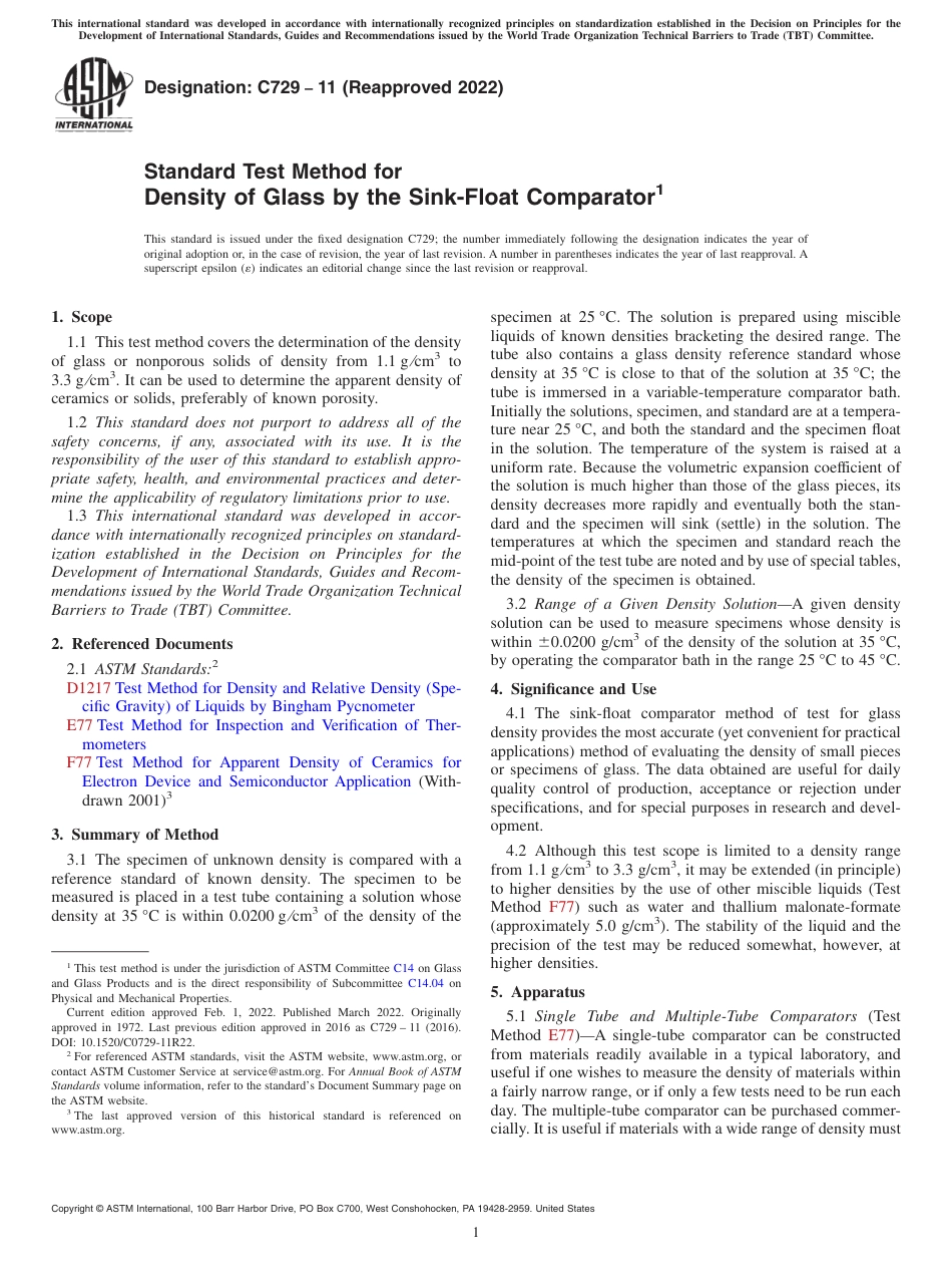 ASTM C729 - 11 (2022).pdf_第1页