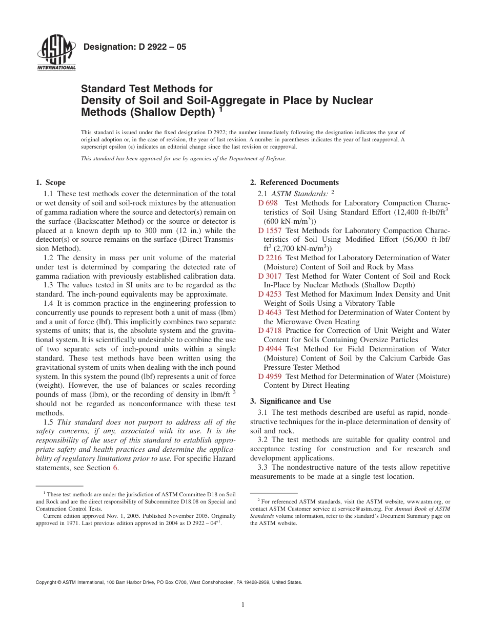 ASTM D2922 - 05.pdf_第1页