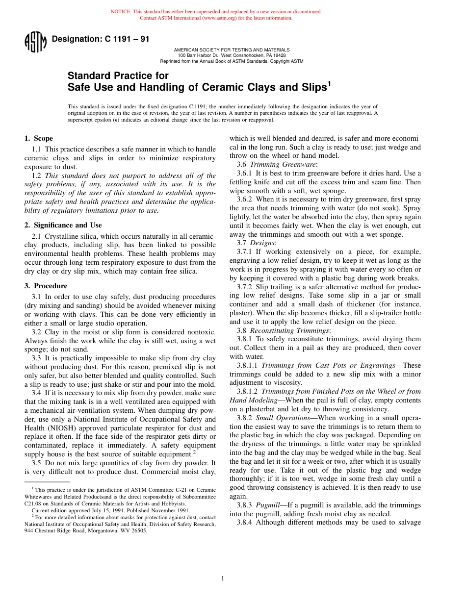 ASTM C1191 - 91.pdf_第1页