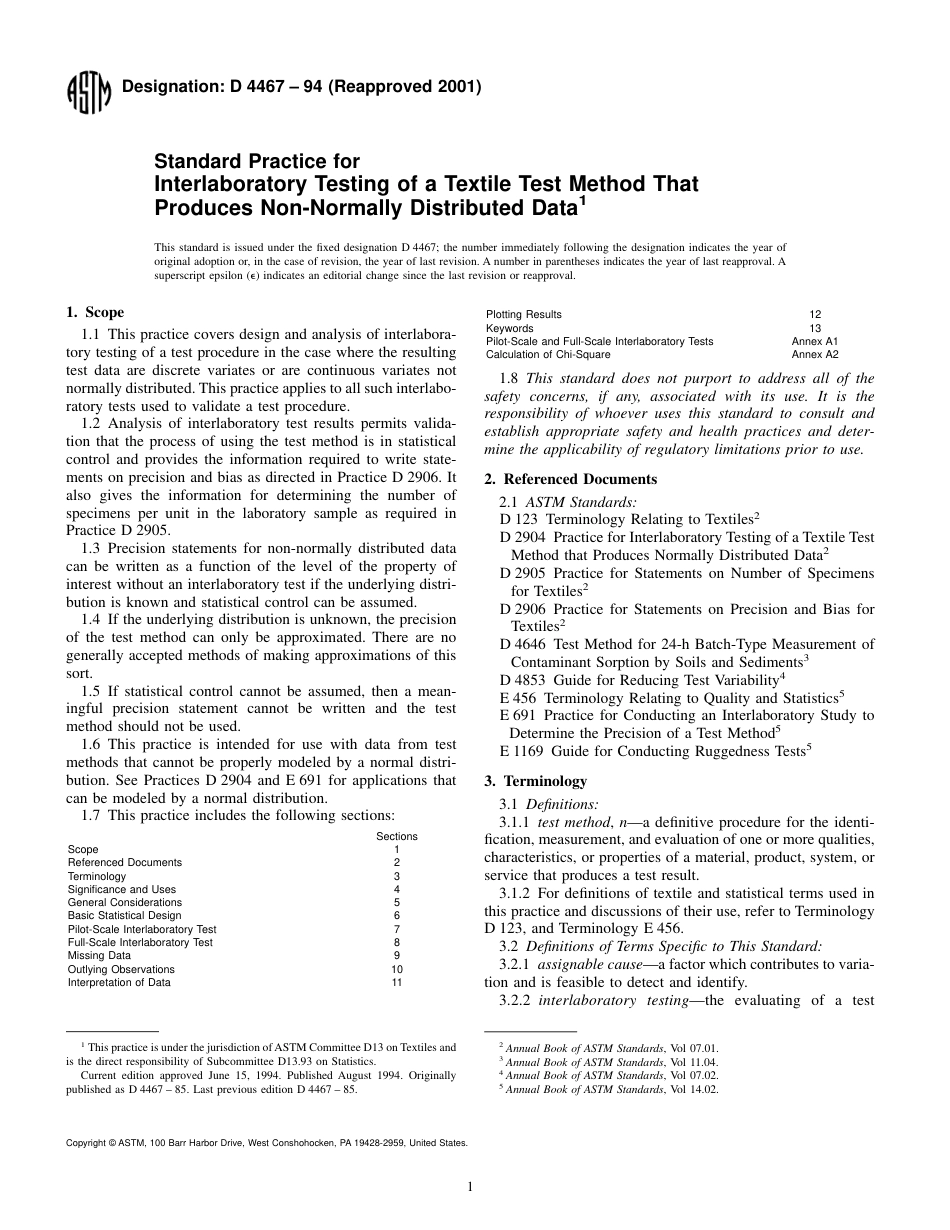 ASTM D4467 - 94 (2001).pdf_第1页