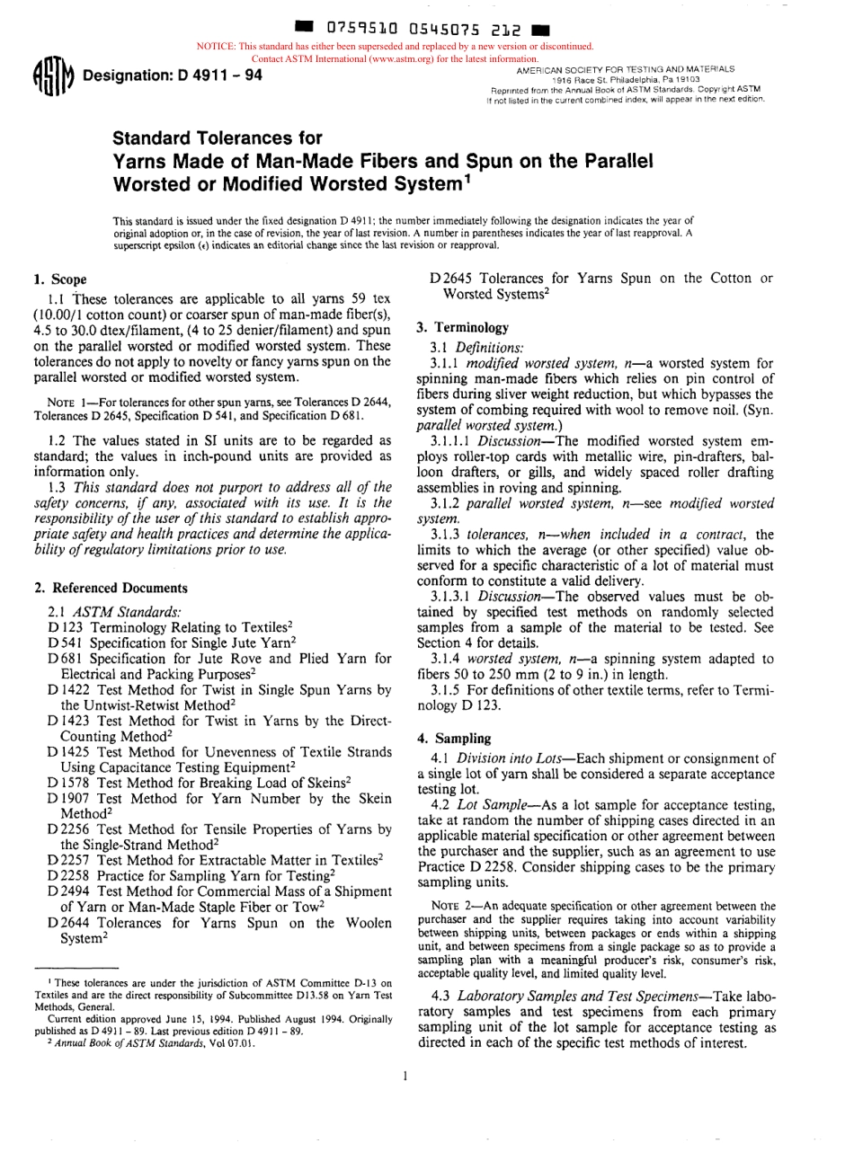 ASTM D4911 - 94 scan.pdf_第1页
