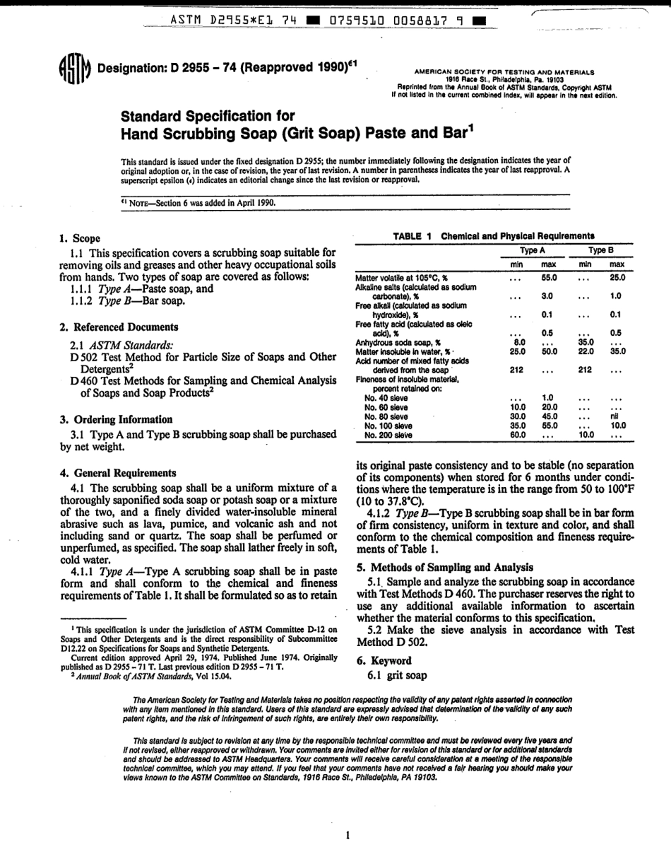 ASTM D2955 - 74 (1990)e1 scan.pdf_第1页