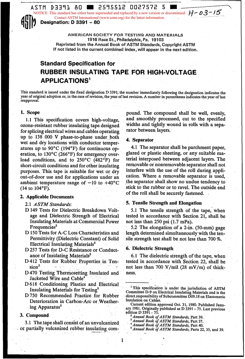 ASTM D3391 - 80 scan.pdf_第1页