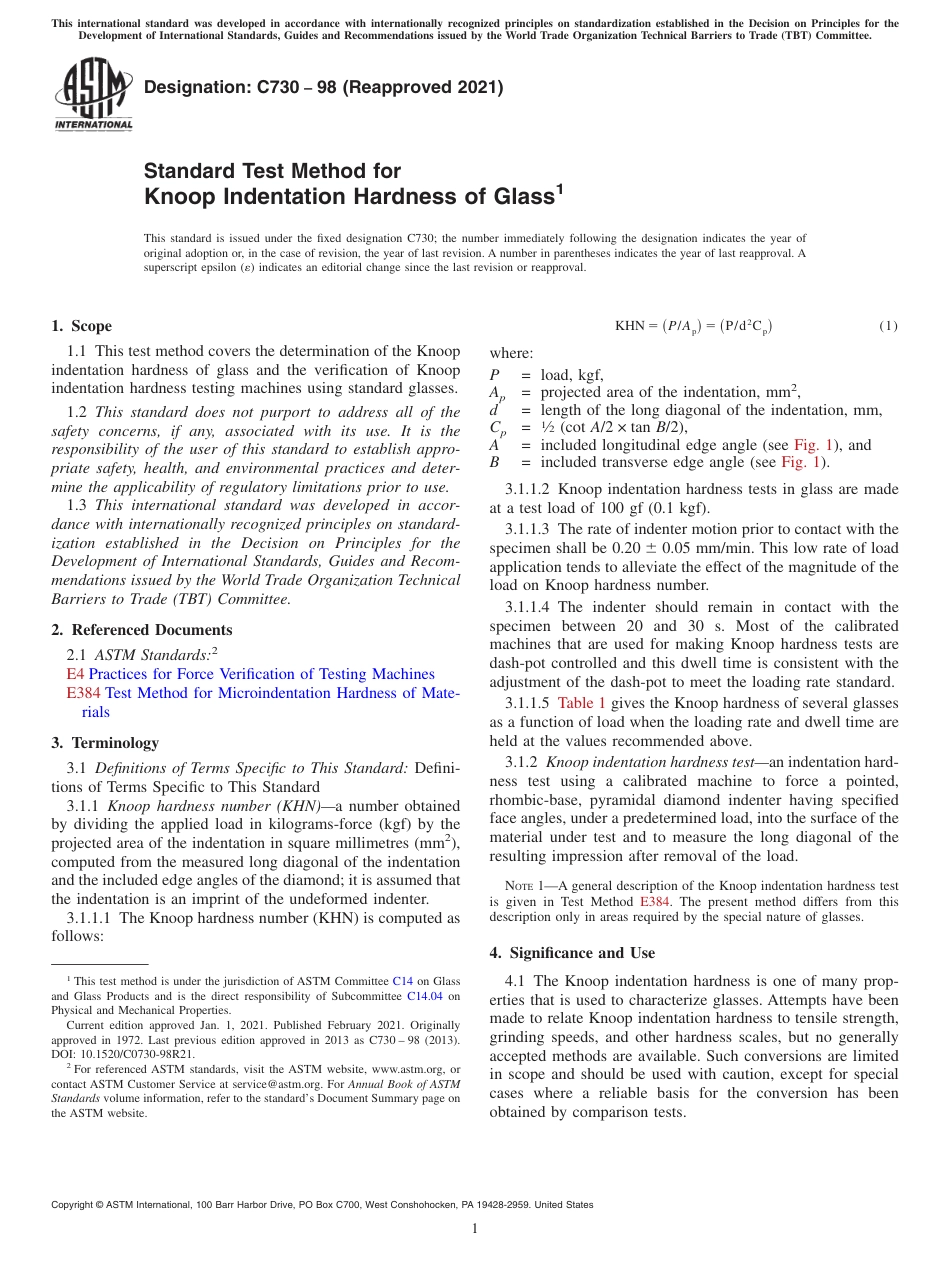 ASTM C730 - 98 (2021).pdf_第1页