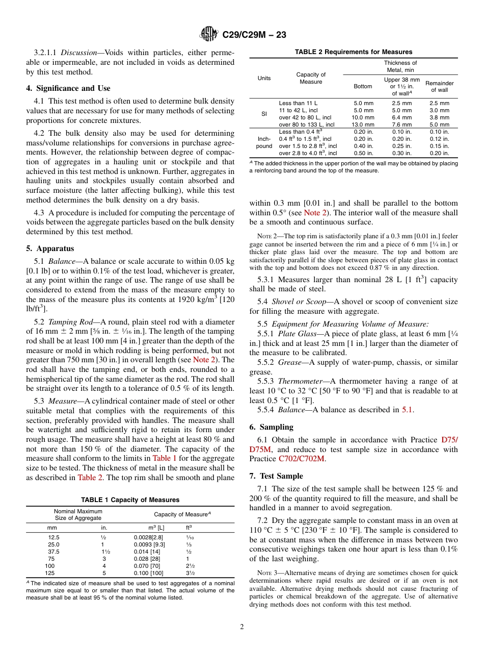 ASTM C29 - C 29M - 23.pdf_第2页
