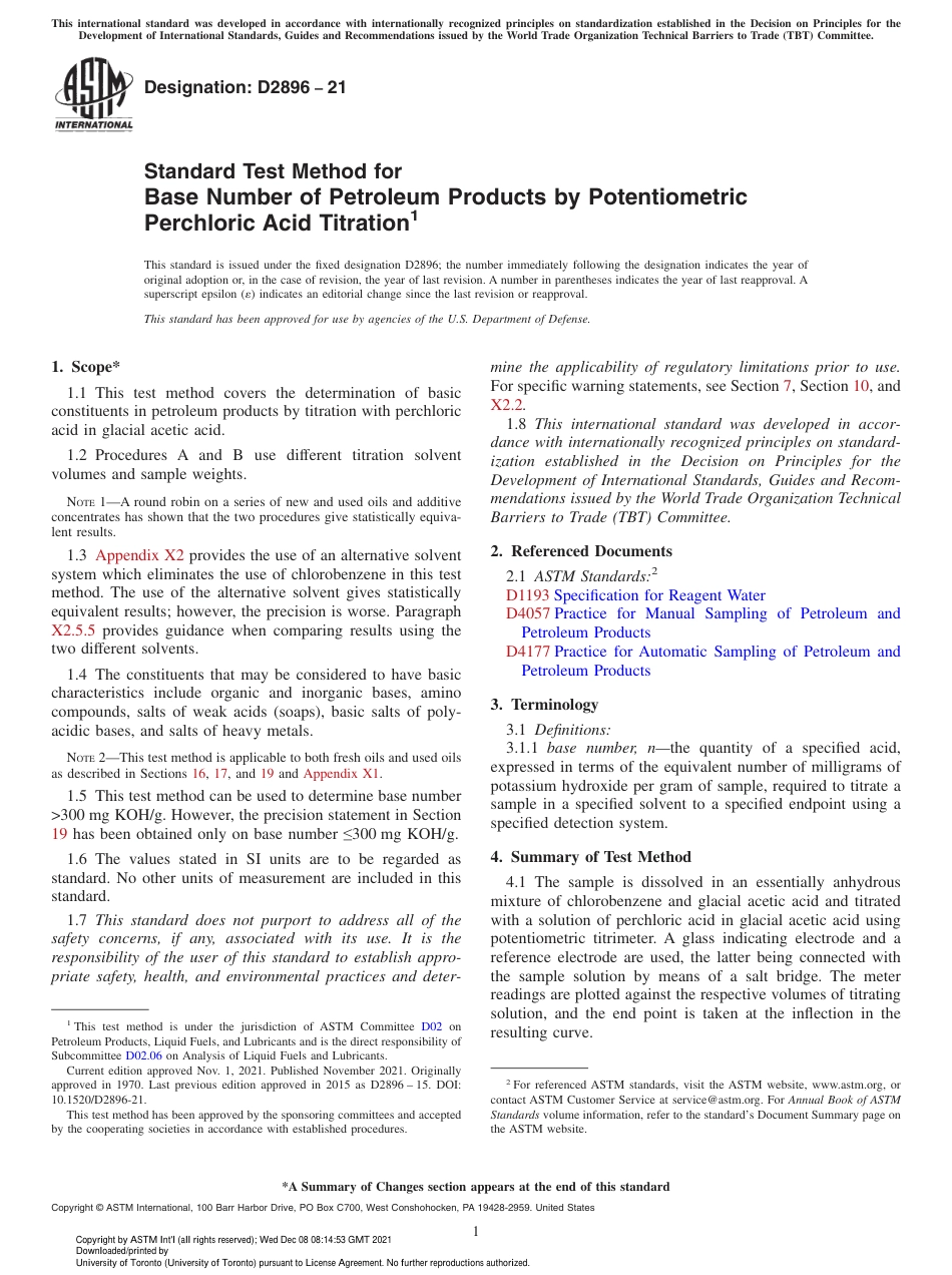 ASTM D2896 - 21.pdf_第1页