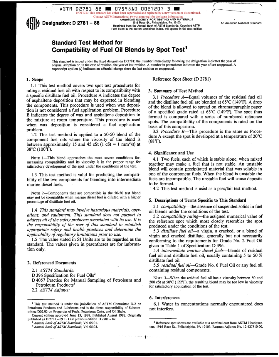 ASTM D2781 - 88 scan.pdf_第1页