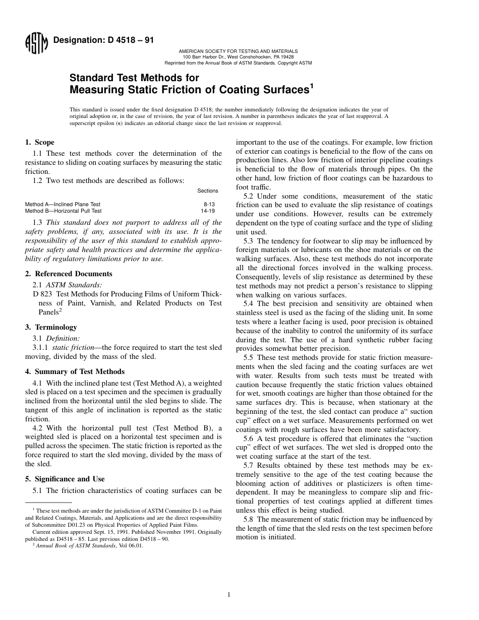 ASTM D4518 - 91.pdf_第1页