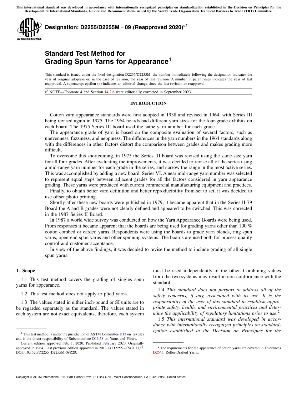 ASTM D2255 - D 2255M - 09 (2020)e1.pdf_第1页
