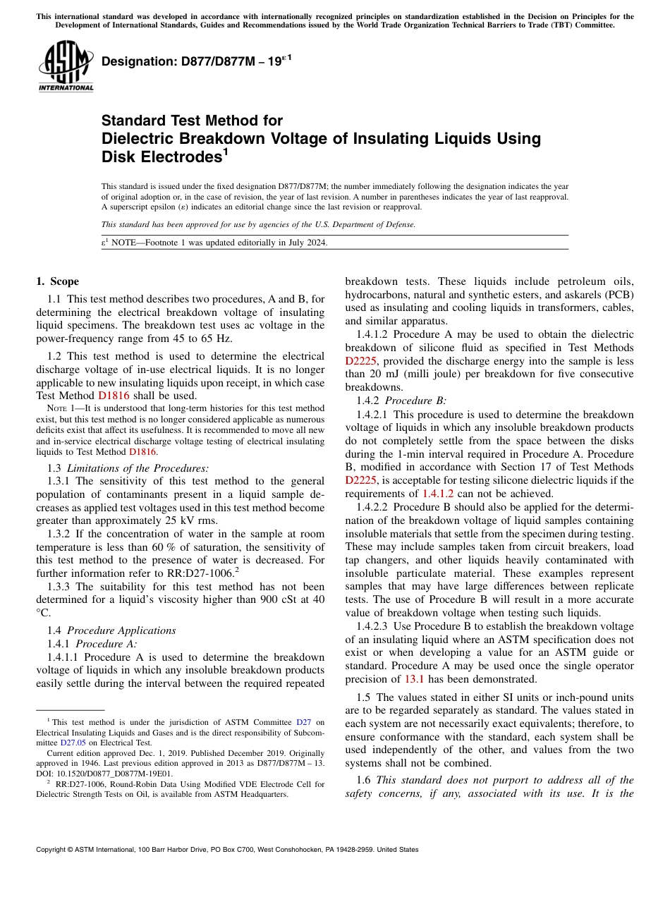 ASTM D877 - D 877M - 19e1.pdf_第1页