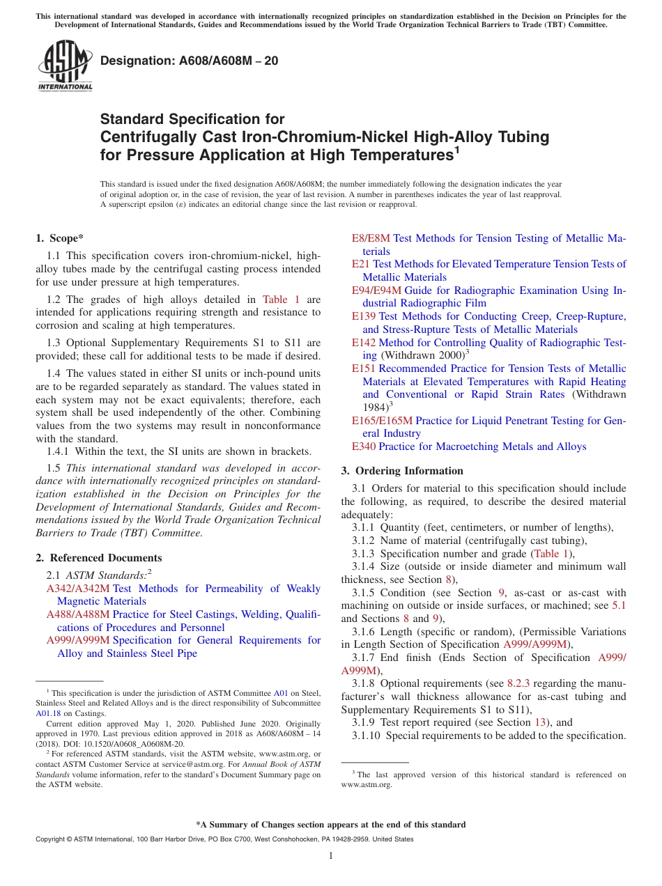 ASTM A608 - A 608M - 20.pdf_第1页