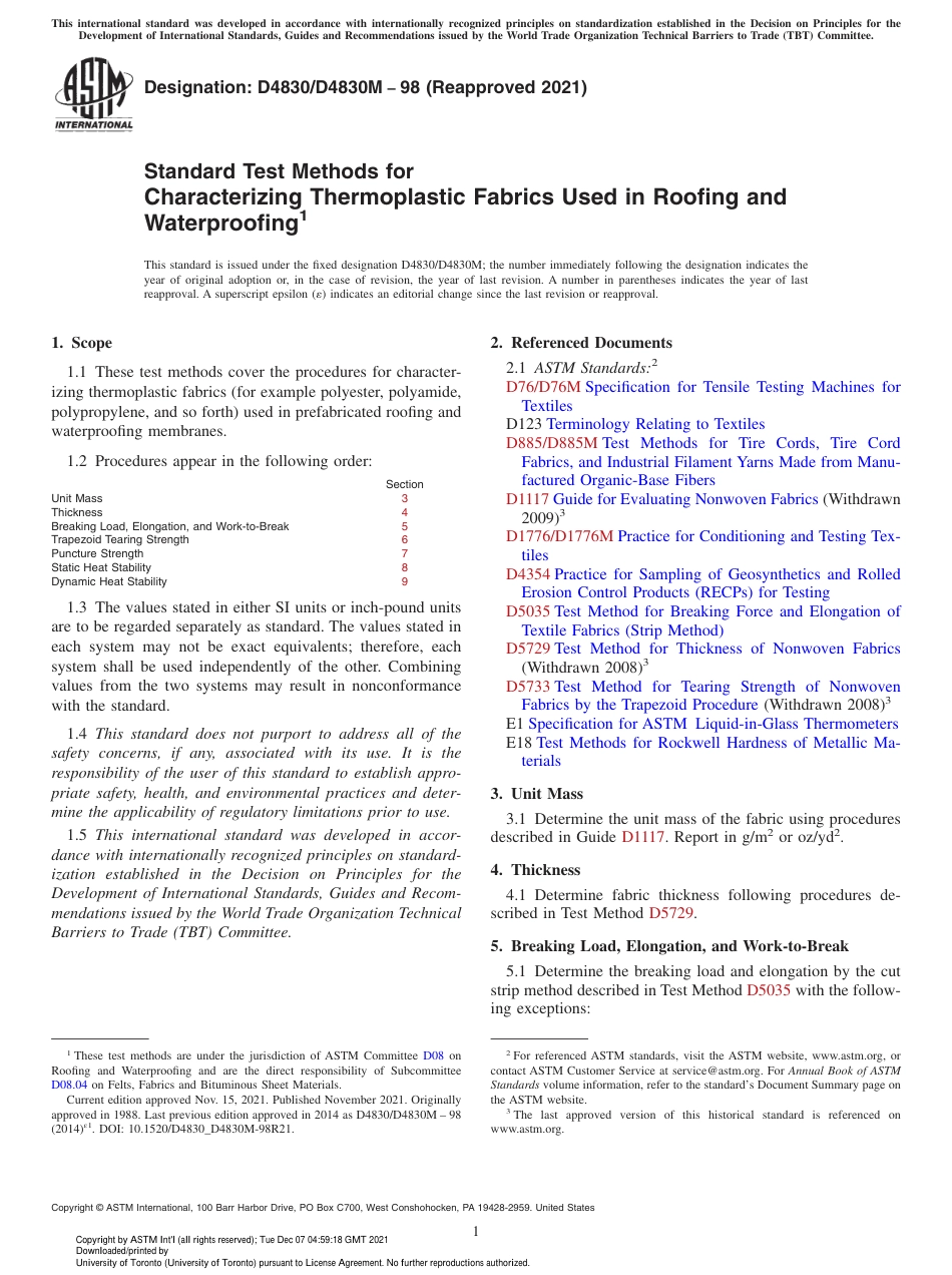 ASTM D4830 - D 4830M - 98 (2021).pdf_第1页