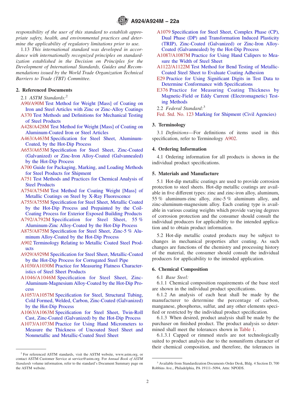 ASTM A924 - A 924M - 22a.pdf_第2页