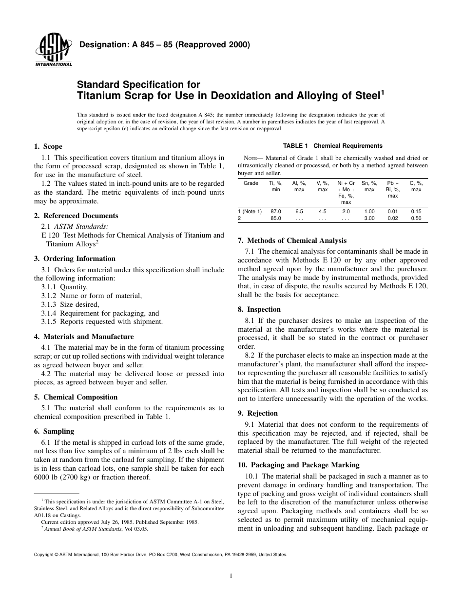 ASTM A845 - 85 (2000).pdf_第1页