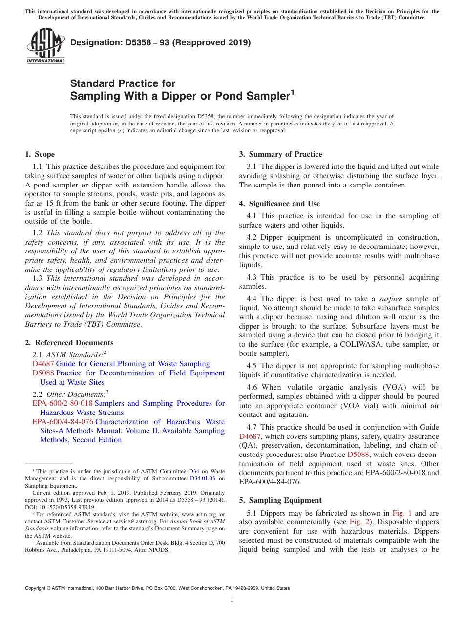 ASTM D5358 - 93 (2019).pdf_第1页