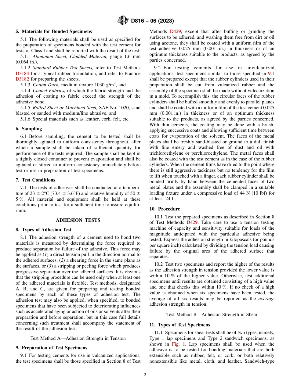 ASTM D816 - 06 (2023).pdf_第2页
