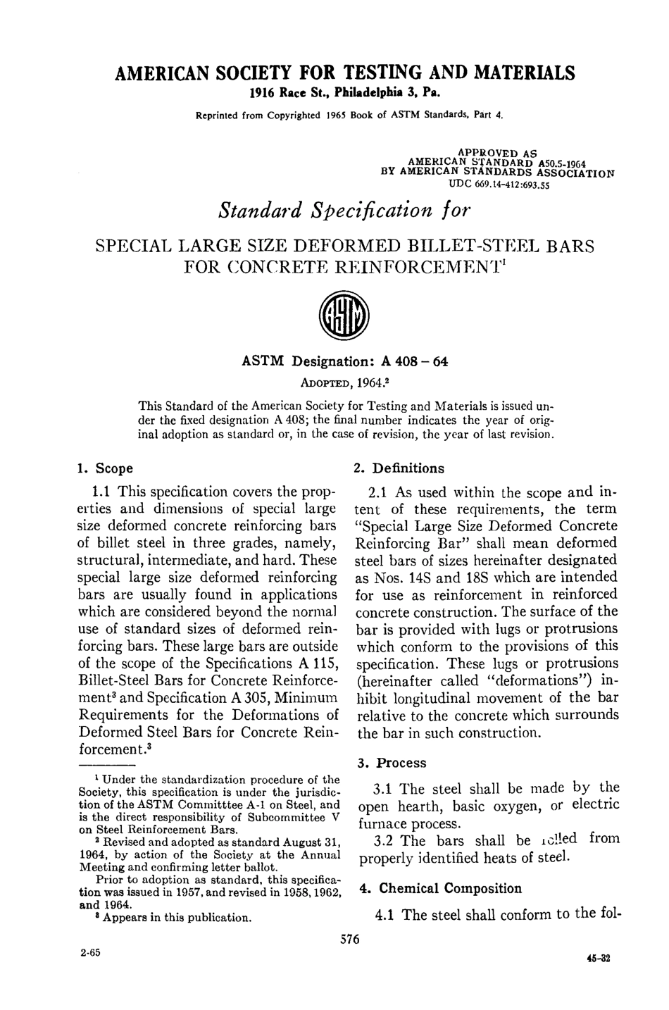 ASTM A408 - 64 scan.pdf_第1页