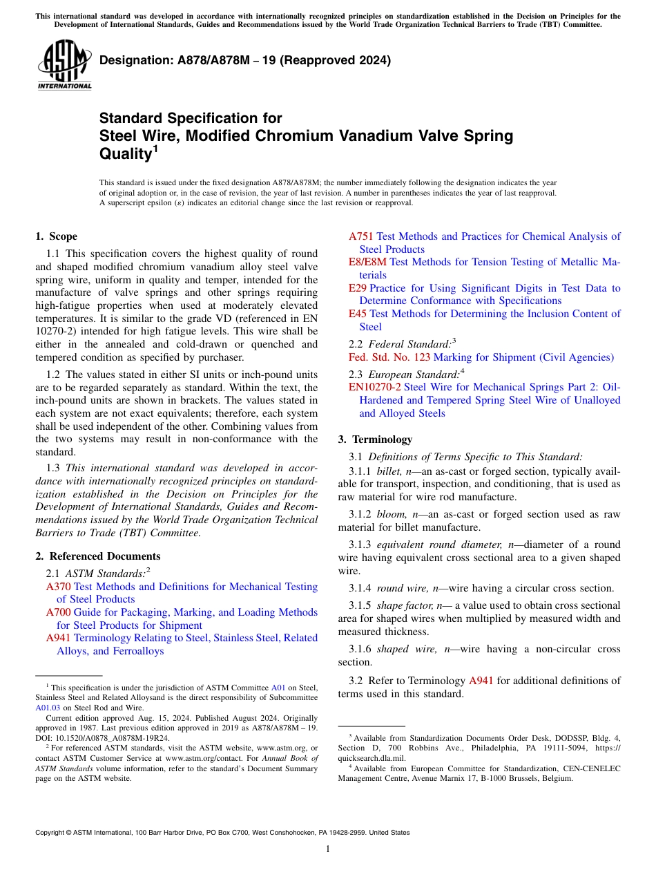ASTM A878 - A 878M - 19 (2024).pdf_第1页