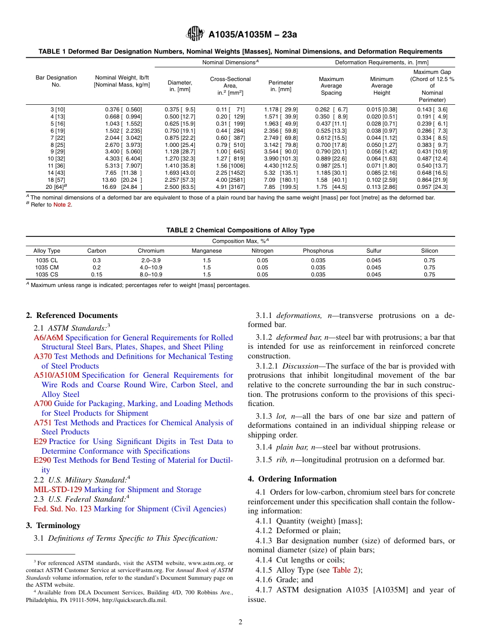 ASTM A1035 - A 1035M - 23a.pdf_第2页