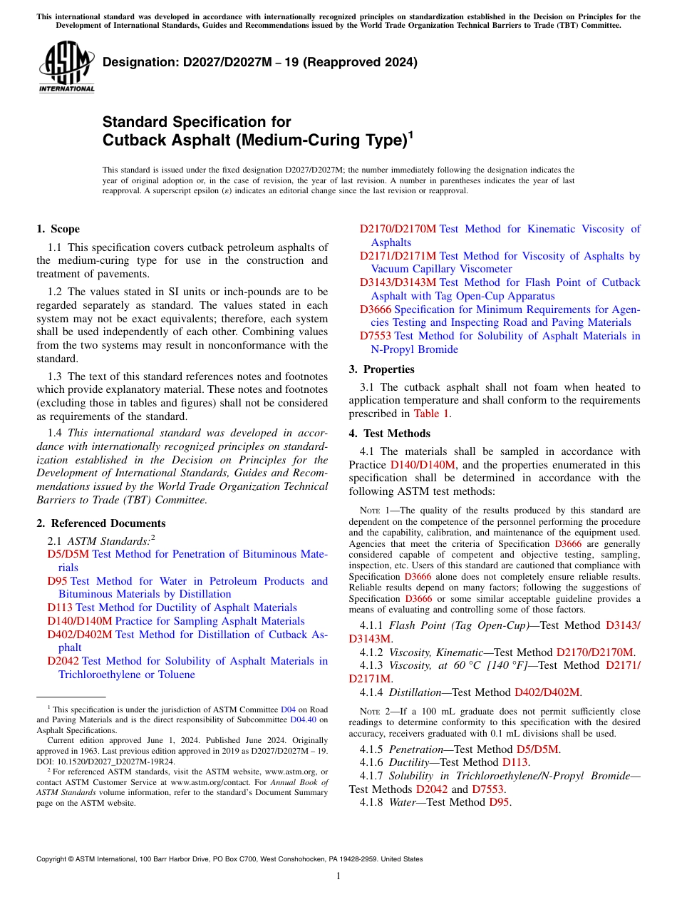 ASTM D2027 - D 2027M - 19 (2024).pdf_第1页