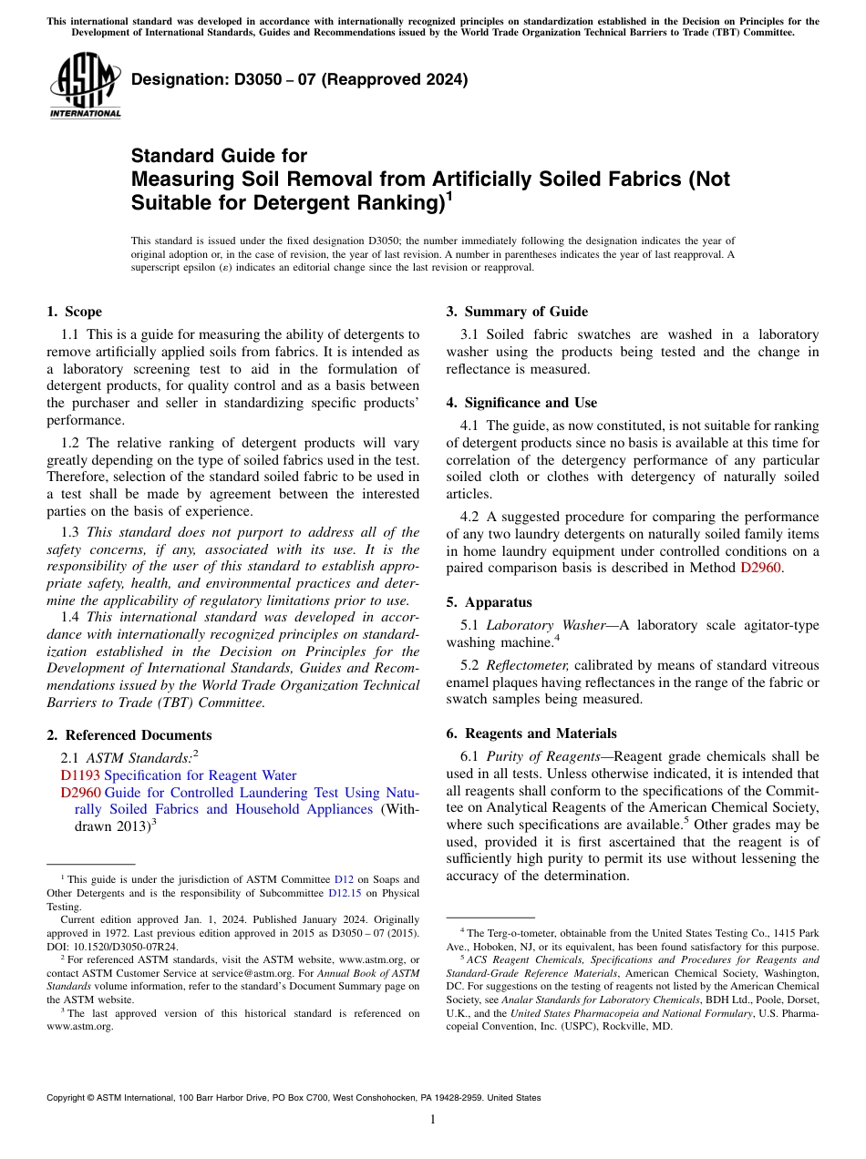 ASTM D3050 - 07 (2024).pdf_第1页