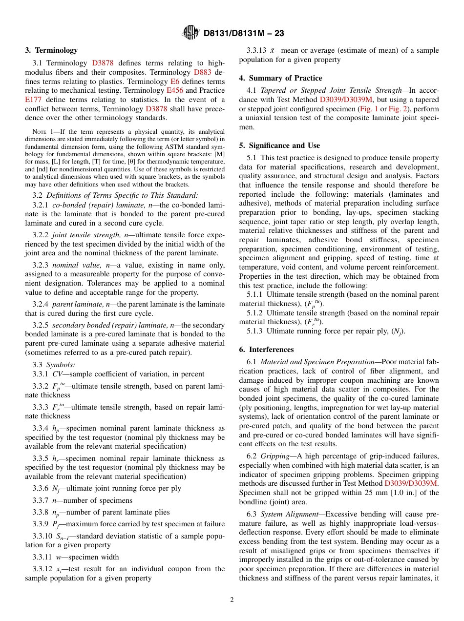 ASTM D8131 - D 8131M - 23.pdf_第2页